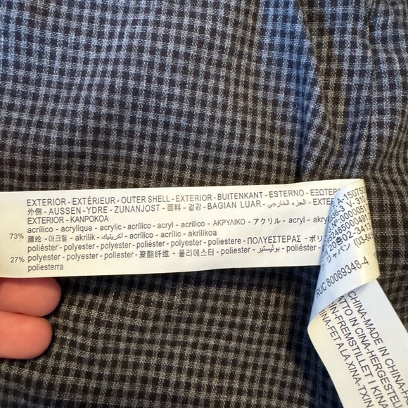 Zara Sherpa Vest with Matching Scarf/Neck Tie - Picture 8 of 8